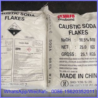 soude caustique paillette 98.5% en 25 kg