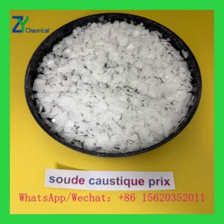 Soude Caustique Paillette 98% — Flocons de NaOH de Qualité Industrielle